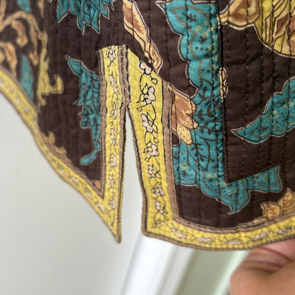 Provence D’amour Reversible Quilted Jacket S - Picture 5 of 12